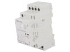 Contactor modular 4-polar Finder seria 22, 25A, 230V AC/DC, montare sina DIN, 35mm