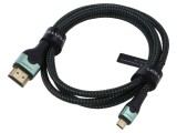 Cablu HDMI 2.1 Textil VENTION 1m Micro HDMI 4K 8K AGKGF