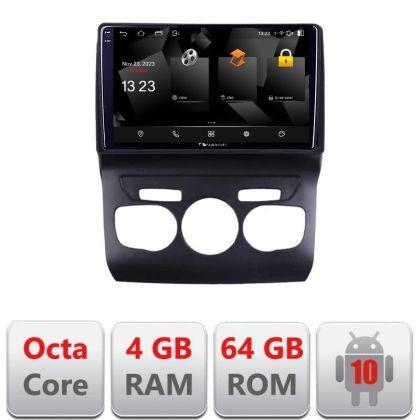 Navigatie Citroen C4 2011-2016 Quad Core 5510-241 Android Octa Core 720p 4+64 DSP 360 camera carplay android auto CarStore Technology
