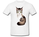 Cumpara ieftin Tricou &quot; Cat vector &quot;