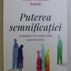 PUTEREA SEMNIFICATIEI , CLADESTE - TI O VIATA CARE MERITA TRAITA de EMILY ESFAHANI SMITH , 2019