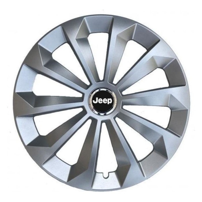 Set 4 Capace Roti 15 inchi (R15) Fame Gri, Compatibile Cu Jeep