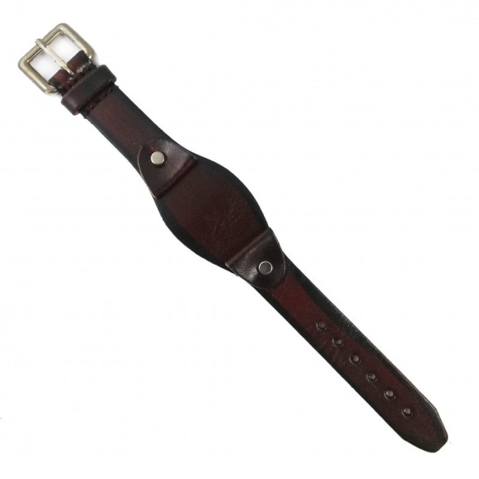 Curea de ceas din Piele Naturala - Culoare Maro Sunburst - 24mm - WZ3990