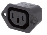 Conector Alimentare AC Soclu Mamă 10A 250V