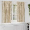 VidaXL Draperie cu perdele 2 pcs Crem 175 x 140 cm Catifea 4107699