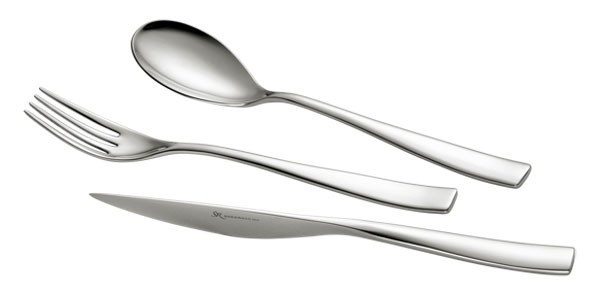 Set 12x Lingura masa Etoile din inox 18/10, 4 mm, 220 mm