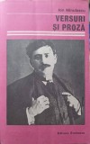 Versuri si Proza - Ion Minulescu - Editura Eminescu, 1986 - Biblioteca Eminescu - Poezie Romana - 464 Pagini