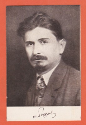 AMS @ - CARTE POSTALA M. SORBUL NECIRCULATA, SOC. SCRIITORILOR ROMANI foto