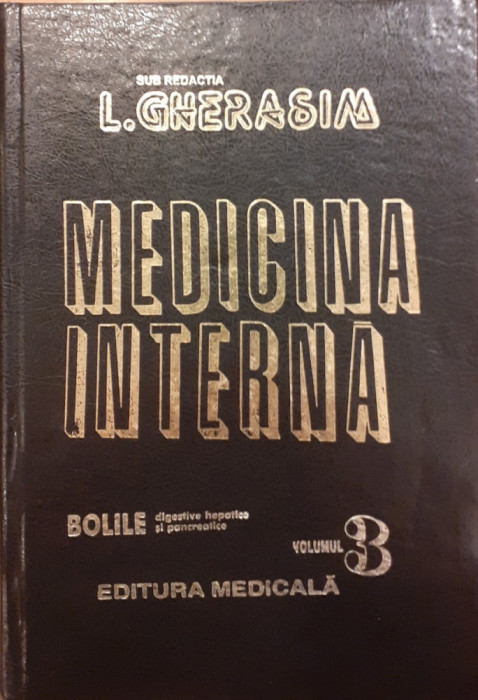 Medicina interna vol.3 Bolile digestive hepatice si pancreatice