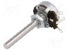 Potentiometru axial, linear, 2.5k&Omega;, 4W, AB Elektronik - 3104606793
