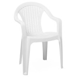 Cumpara ieftin Scaun exterior Headway plastic culoare alb