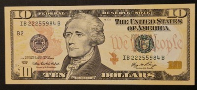 10 dolari 1996 UNC foto