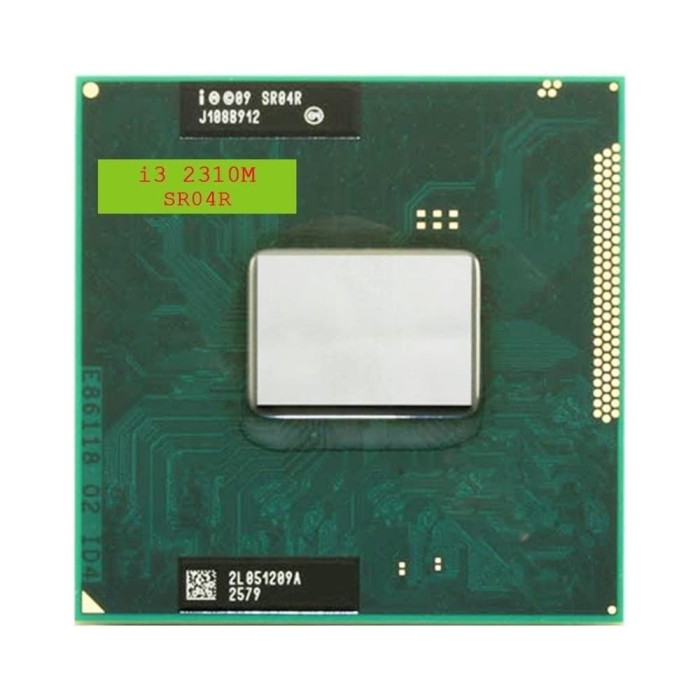 Procesor laptop Intel Core i3-2310M 3M Cache, 2.10 GHz