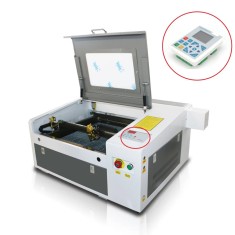 Gravator laser IRIS FL-4040 EFR CL1200 60-70W cu contorler GM TOP compatibil cu LIGHTBURN