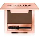Makeup Revolution Soap Styler săpun solid pentru spr&acirc;ncene culoare Brown 5 g