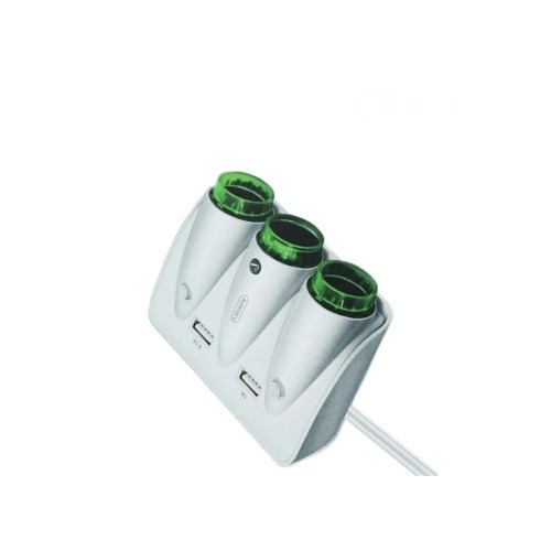 Incarcator auto 2xUSB 2.1A si priza bricheta de putere Cod: 5011 Automotive TrustedCars