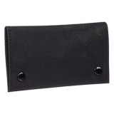 Tabacheră din Piele Ecologică cu Fermoar, 16.5x9cm, Neagră, CMCLASS