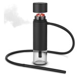 Cumpara ieftin Narghilea Portabila Auto, Tip Cana, Set Complet cu Furtun, Cleste, Bol - Mini Shisha de Calatorie, 25cm