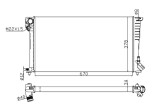 NRF 509510A Economy Class Radiator, racire motor