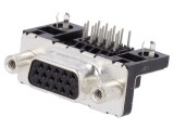 Conector D-Sub HD 15-Pin Soclu PCB THT 5A
