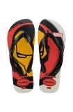 Havaianas slapi TOP MARVEL barbati, culoarea negru, 4146953-0001