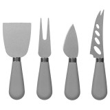 Set 4 cutite pentru branza Crofton, gri