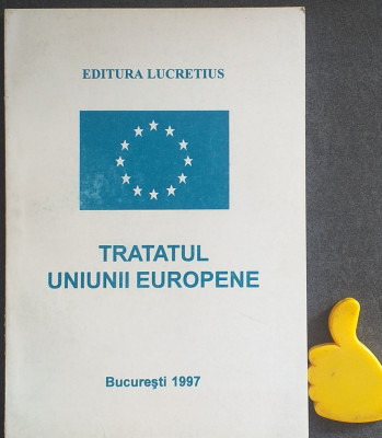 Tratatul Uniunii Europene 1997 foto