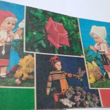 CARTE POSTALA FELICITARE PASTI CIRCULATA