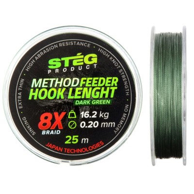 Fir Multifilament Steg Method Feeder 25m 0.12mm 7.90kg foto