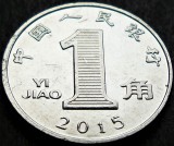 Cumpara ieftin Moneda 1 YI JIAO - CHINA, anul 2015 * cod 1067, Asia