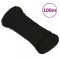 Gossi franghie de lucru, negru, 3 mm, 100 m, poliester