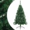 vidaXL Jumătate pom Crăciun artificial cu suport, verde, 150 cm, PVC 321031