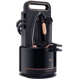 Statie de calcat Braun CareStyle 9 IS9090BK, 2700W, 9 bari, abur variabil 190g/min, jet de abur 750g/min, rezervor detasabil 2L, tehnologie AutoClean,
