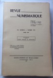 Revue Numismatique 1965, Serie VI, Tom VII, Revista Numismatica Franceza, Catalog Numismatic, Publicatie Numismatica