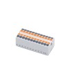 Conectori 225-24 PTFIX 2.5mm pe sina DIN