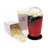 Cumpara ieftin Aparat Popcorn Sokany RH288, 1200W, Preparare Rapida, Fara Ulei, Aer Cald, 3 Portii/3min, Capacitate 300ml