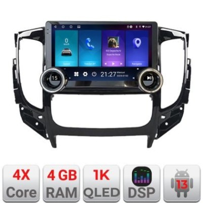 Navigatie Mitsubishi L200 2014-2020 Kit-1094 Edotec 4+64 10.5 inch Incell 1K android Wifi 5Ghz gps internet v1 CarStore Technology foto