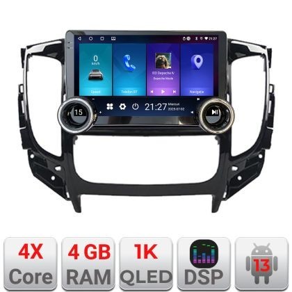 Navigatie Mitsubishi L200 2014-2020 Kit-1094 Edotec 4+64 10.5 inch Incell 1K android Wifi 5Ghz gps internet v1 CarStore Technology