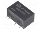 Convertor DC/DC 1W XP POWER - Intrare 10,8-13,2VDC, Ieșire 5VDC, 200mA