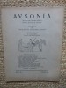 AVSONIA , REVISTA DE CULTURA CLASICA PENTRU SCOLARI SI TINERET , PUBLICATA DE INSTITUTUL DE STUDII LATINE , ANUL I , NR. 4 , IANUARIE , 1940