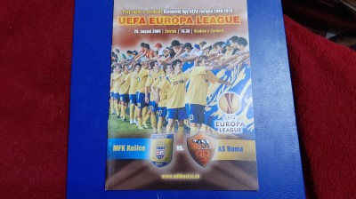 program MFK Kosice - AS Roma foto