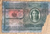 BNKRO05 Romania 100 Koronen stampila Romania