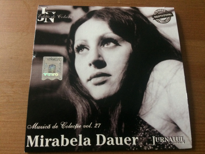 mirabela dauer cd disc selectii muzica usoara pop colectie jurnalul national VG+