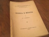 DR. VICTOR GOMOIU, BISERICA SI MEDICINA. ASEZAMANTUL ASR PRINCIPESA ELENA/ INSTITUTUL DE ISTORIA MEDICINEI BUCURESTI 1940- RARITATE!