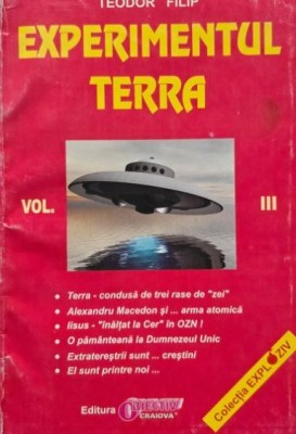 Experimentul Terra, vol. III - Teodor Filip foto