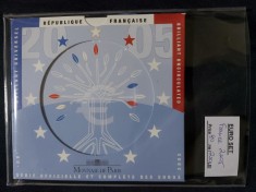 Franța 2005 - Set complet de euro bancar de la 1 cent la 2 euro