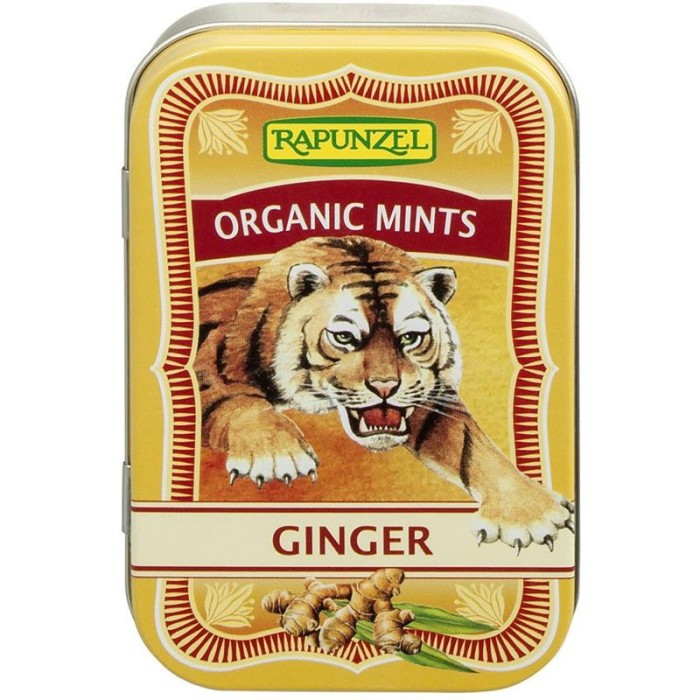Drajeuri Ecologice de Ghimbir Rapunzel 50gr