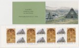 Foroyar Feroe Danemarca MNH 1996 - biserica Klaksvik religie - carnet, Nestampilat