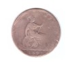 Moneda Marea Britanie 1 penny 1893, uzata, curata, Europa, Bronz
