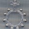 AZ 491 MEDALIE -TEMATICA RELIGIOASA - CRUCIFIX SI ROZARIU